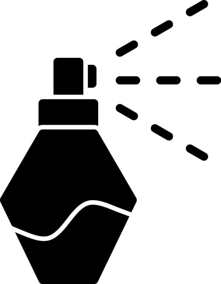 Perfume Bottle Vector Icon Design