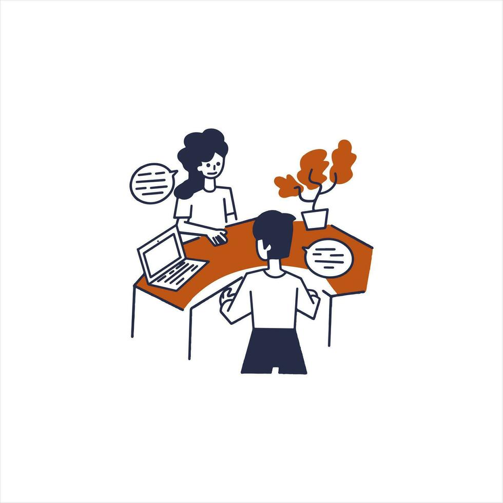 illustration vector graphic bussines lifestyle flat illustration for template, website, icon, design , etc