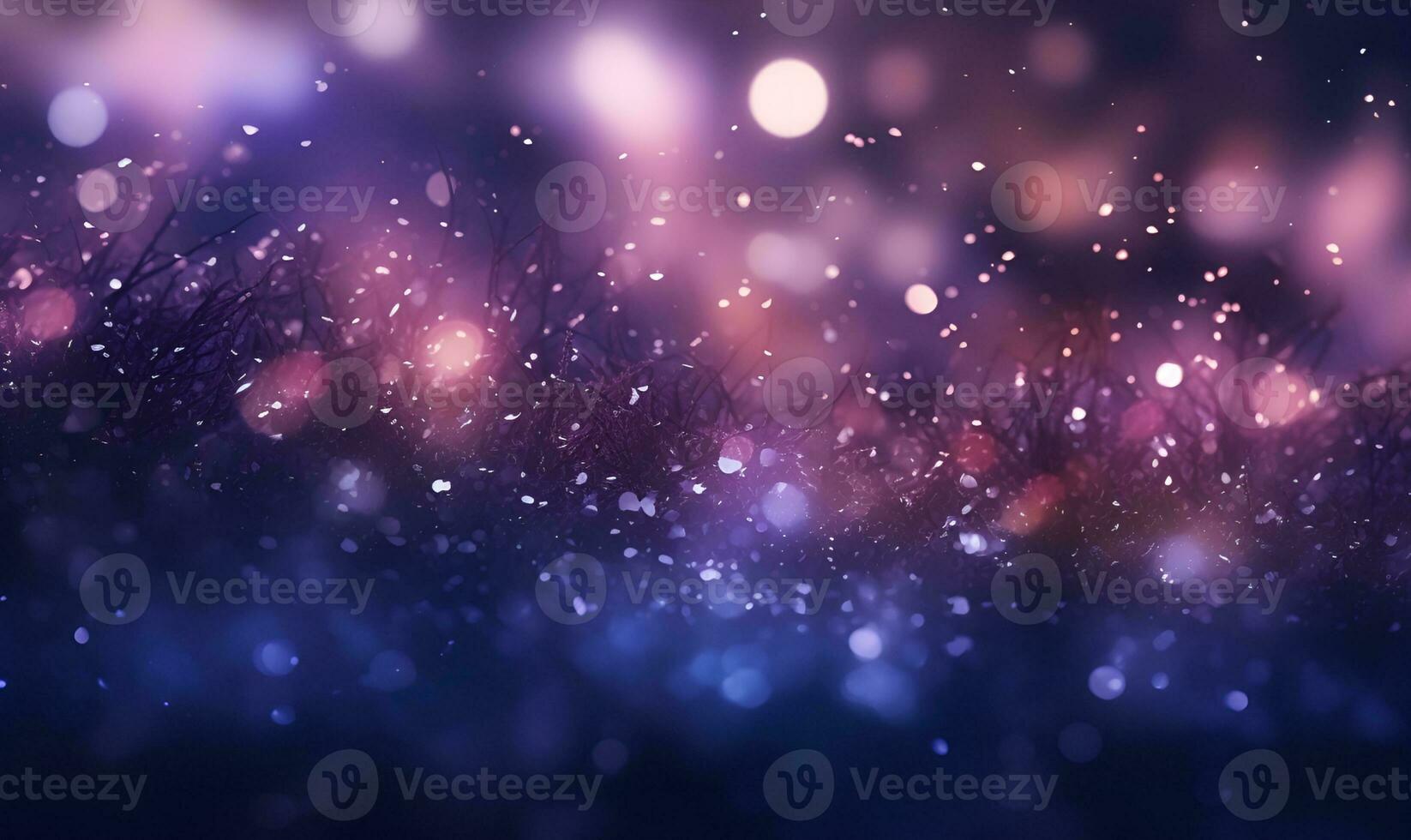 night background sparkle light blur, ai generative photo