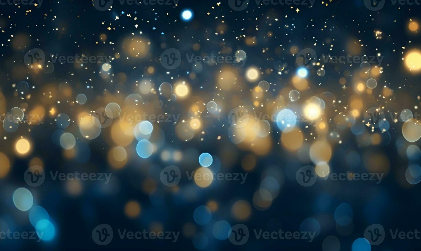 night background sparkle light blur, ai generative photo