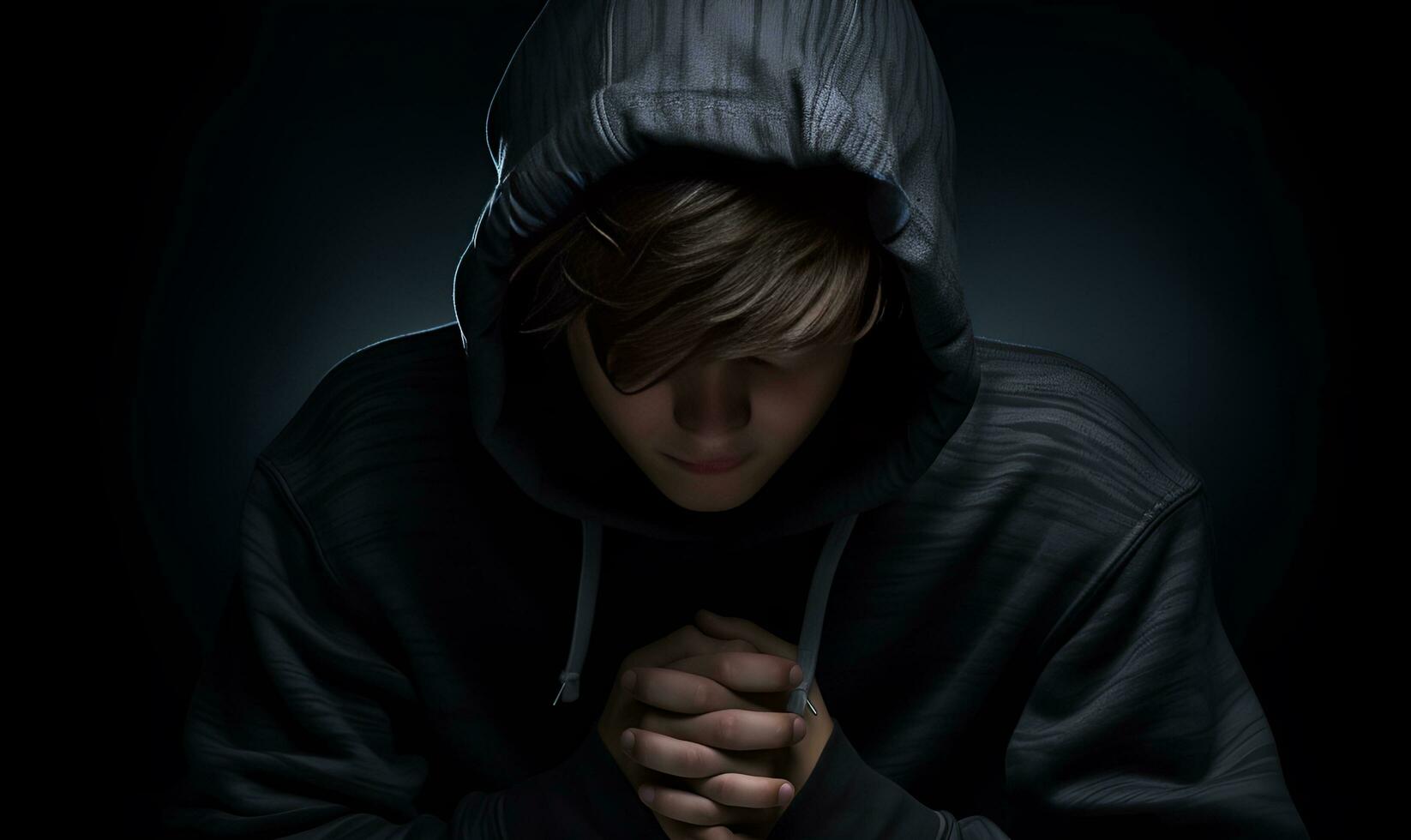 juvenile delinquency, ai generative photo
