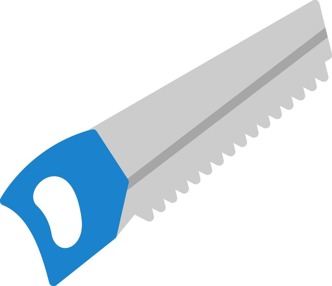 Hand saw Vector Icon Design