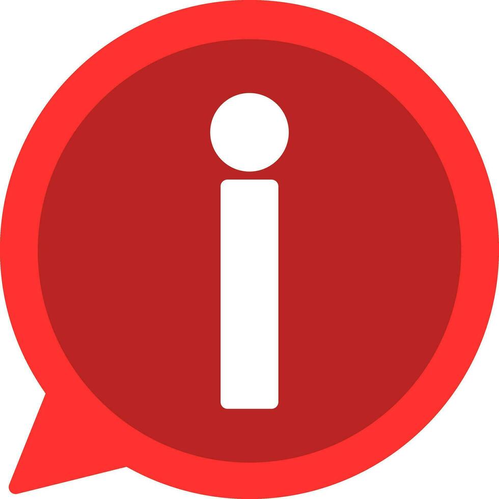 Info Vector Icon Design