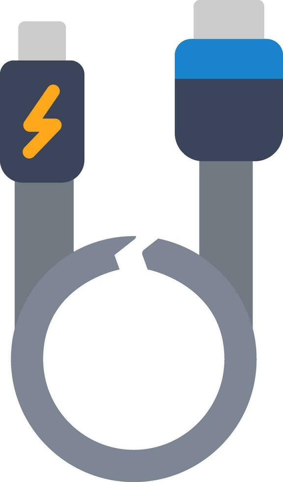 Usb cable Vector Icon Design