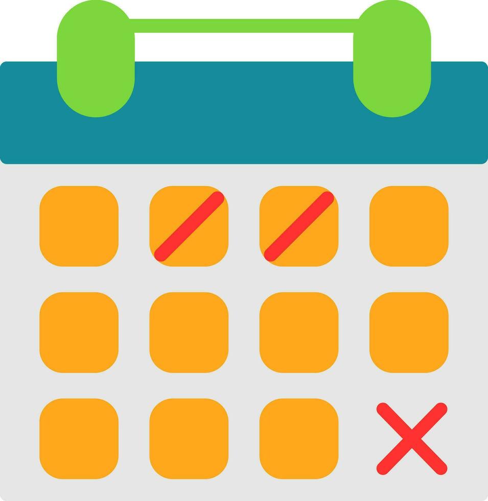 Calendar Vector Icon Design