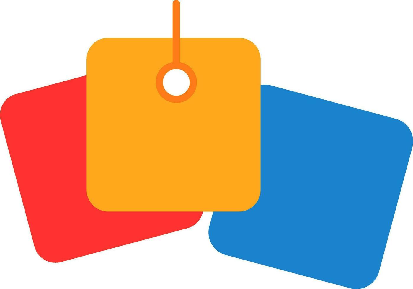 Sticky Notes Vector Icon Design