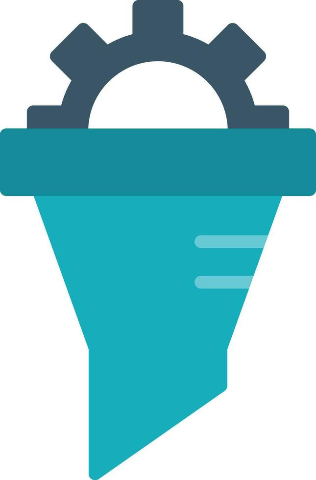 Funnel Vector Icon Design