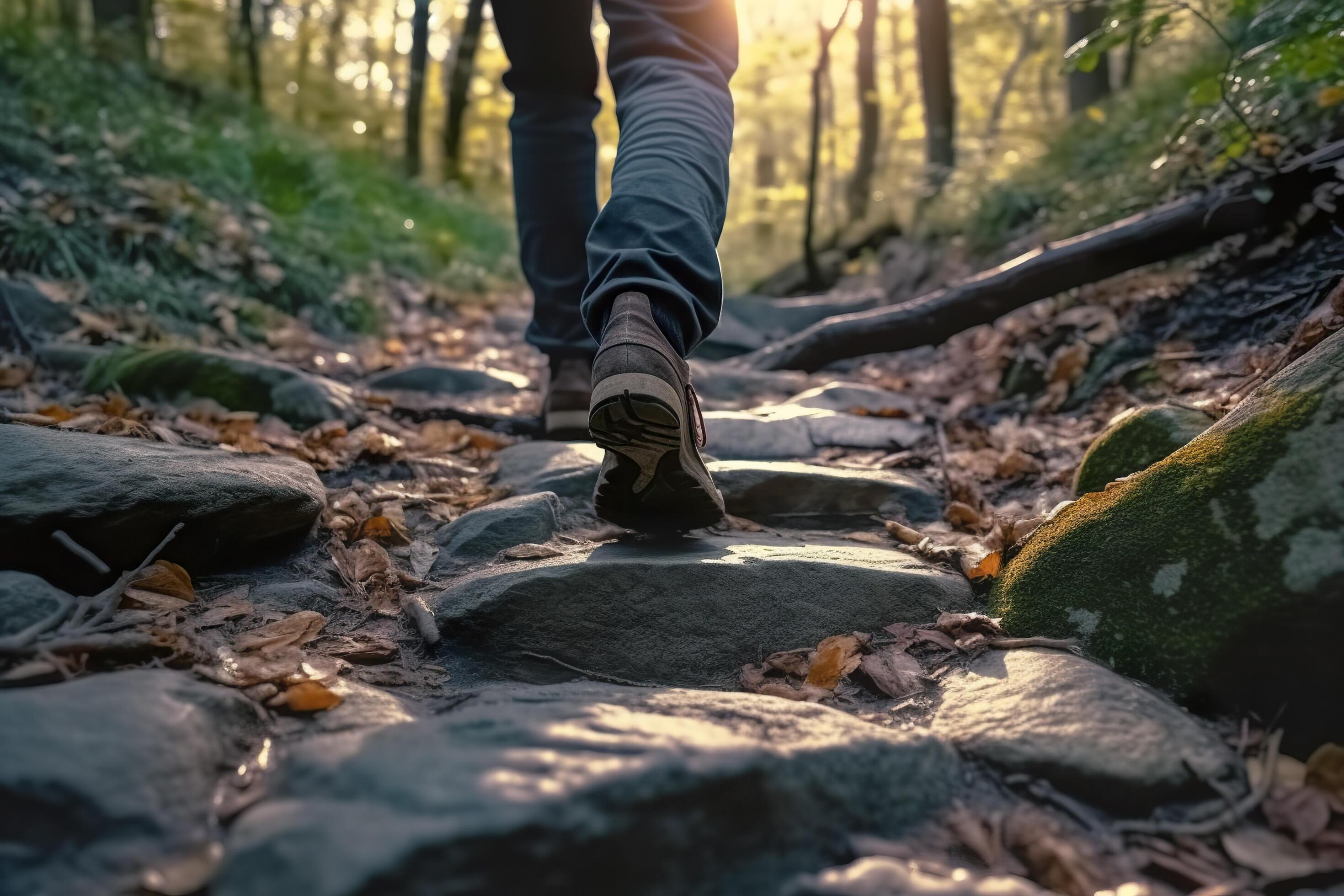 Person sales on trail