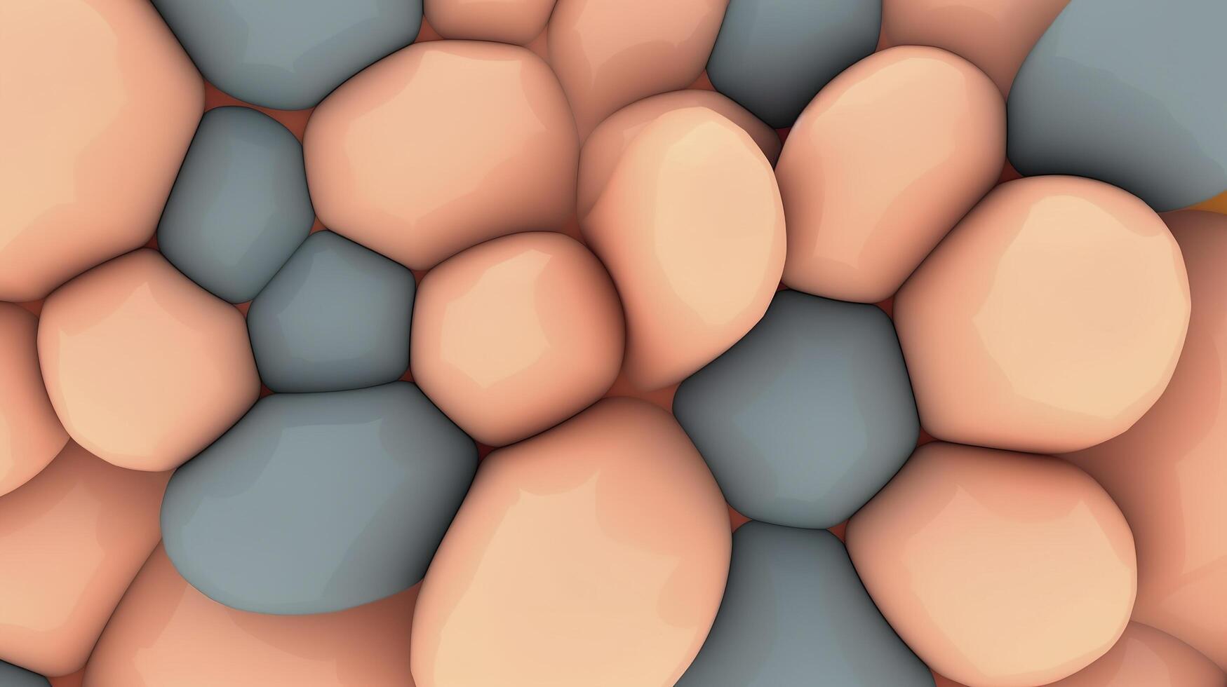 Stones Shape Background. Generative AI photo