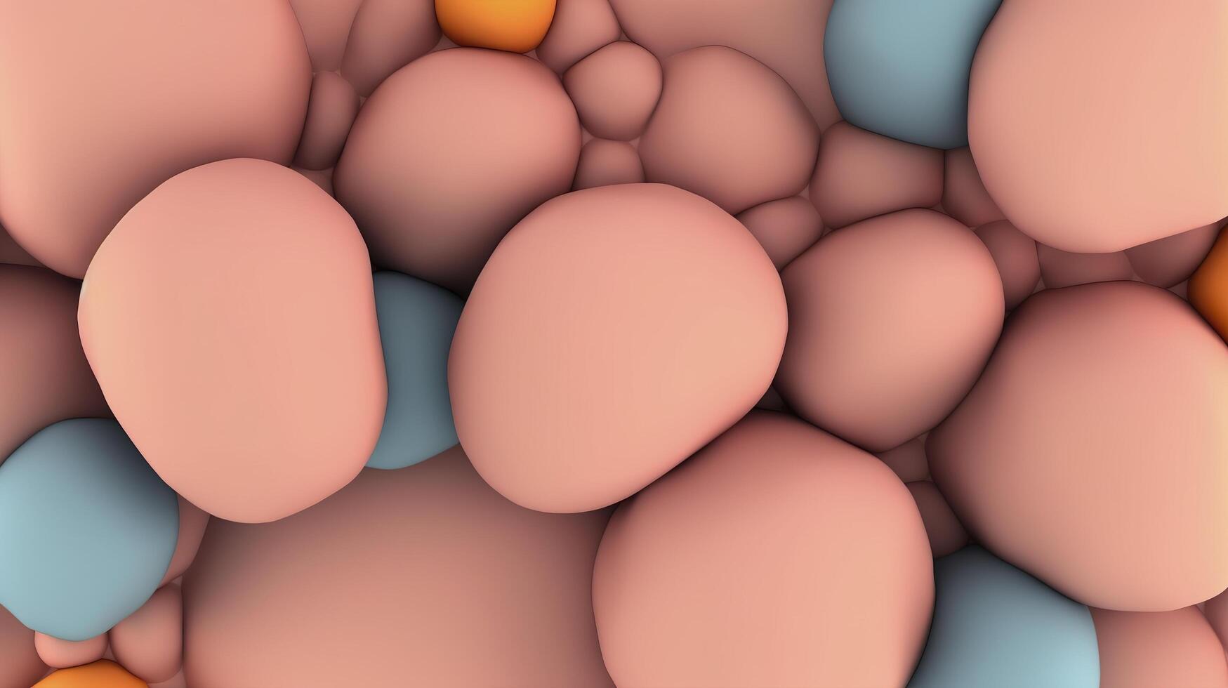 Stones Shape Background. Generative AI photo