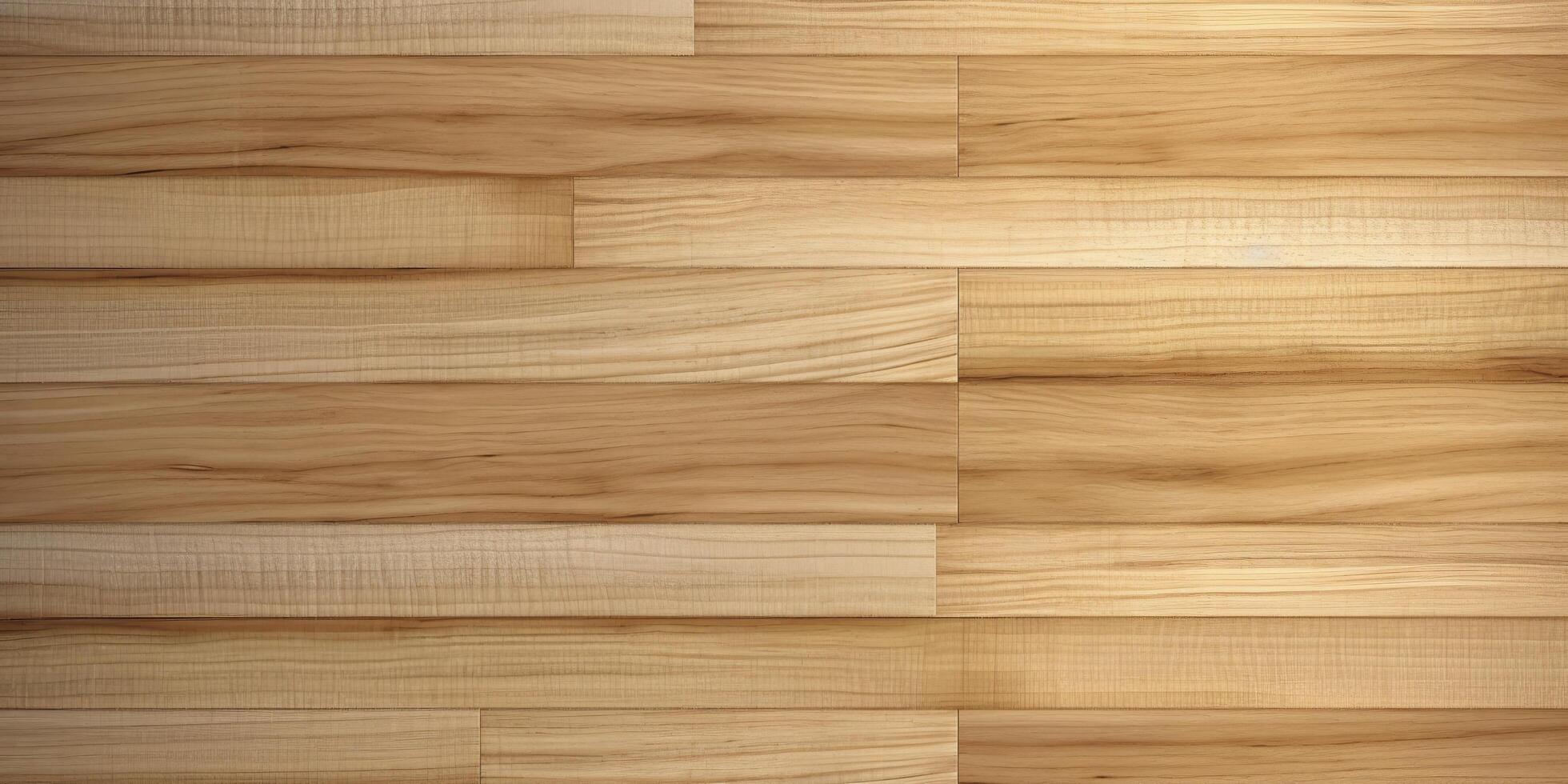 Landscapes with Soft Edges. A Smooth and Polished Maple Wood Grain Background. AI Generative photo
