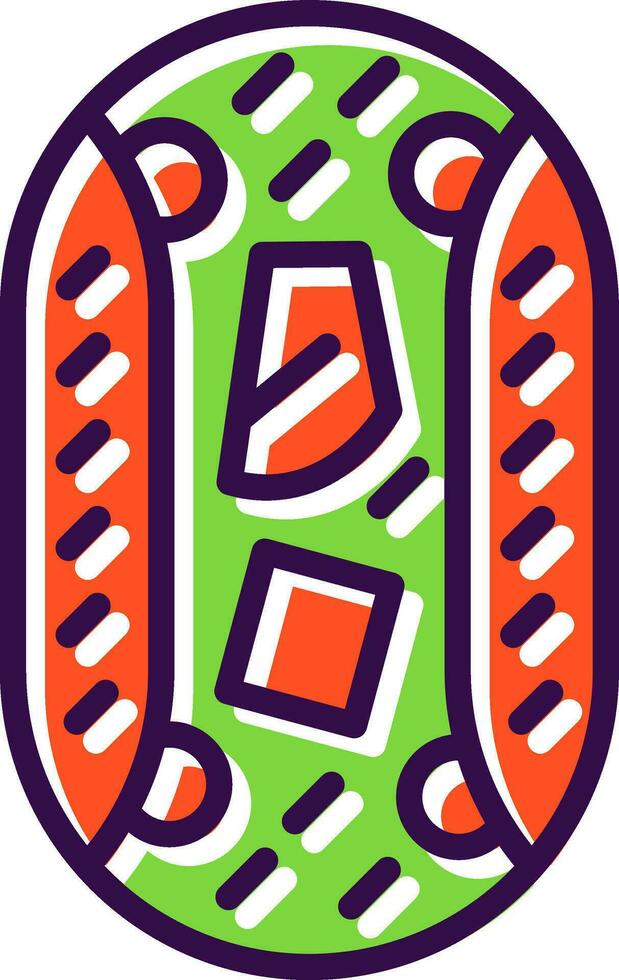 Beef Fajitas Vector Icon Design