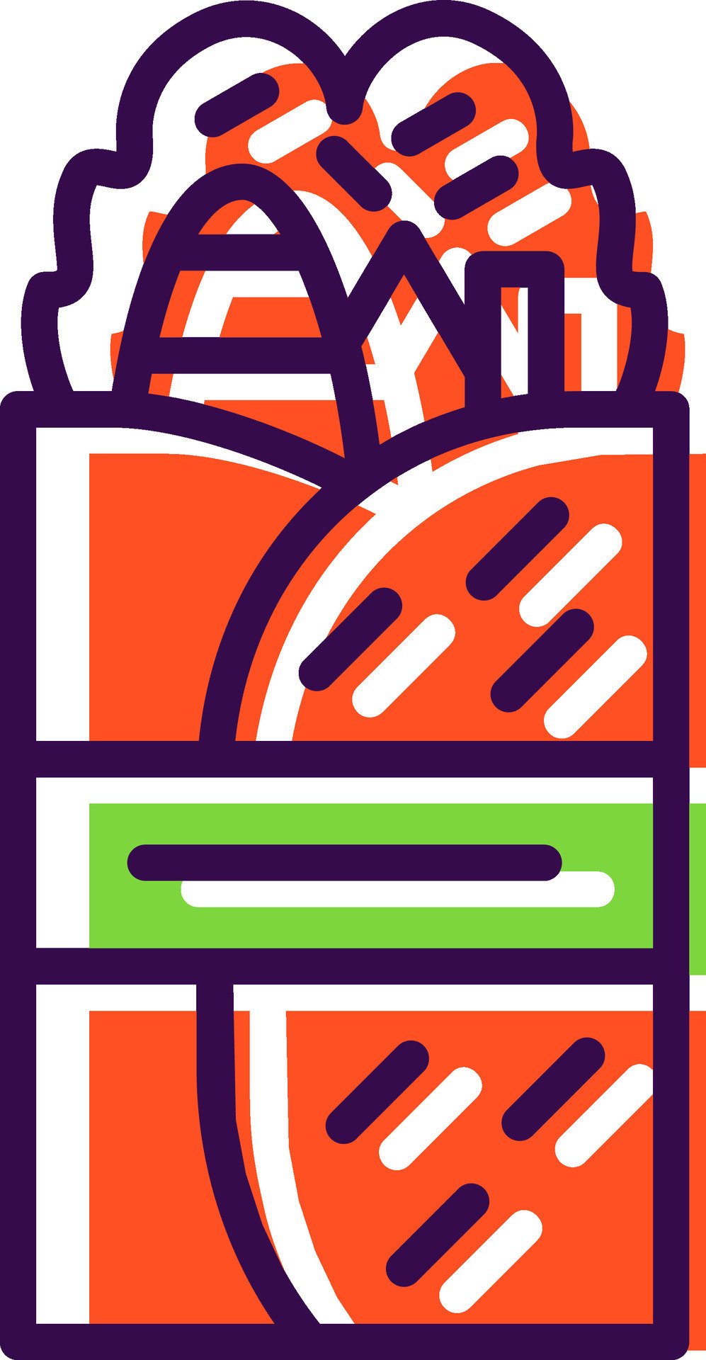 Cobb Wrap Vector Icon Design 30608191 Vector Art at Vecteezy