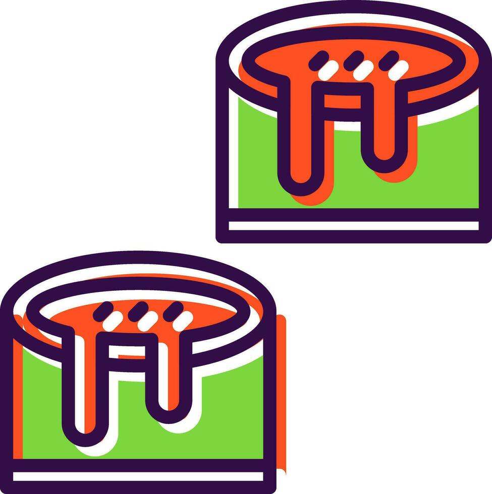 Biscuits and Gravy Vector Icon Design