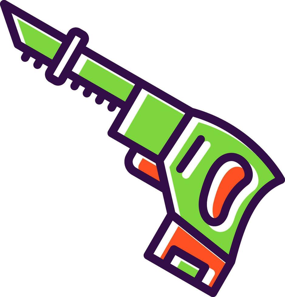 Sabre saw Vector Icon Design