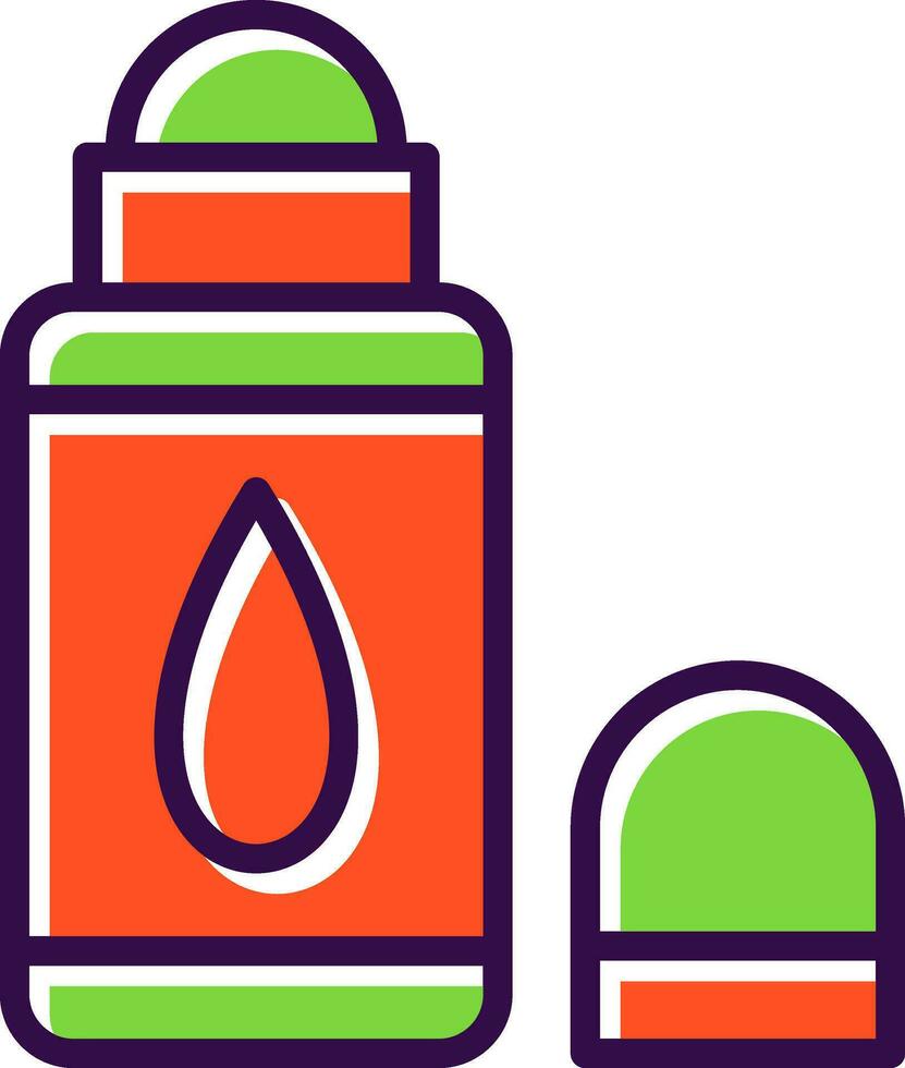 rodar sobre perfume vector icono diseño