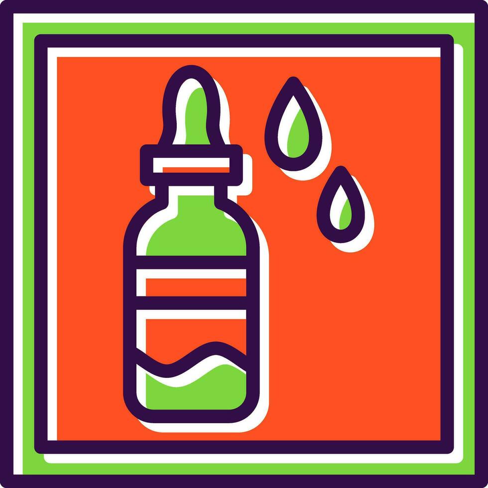 Cuticle Oil Vector Icon Design