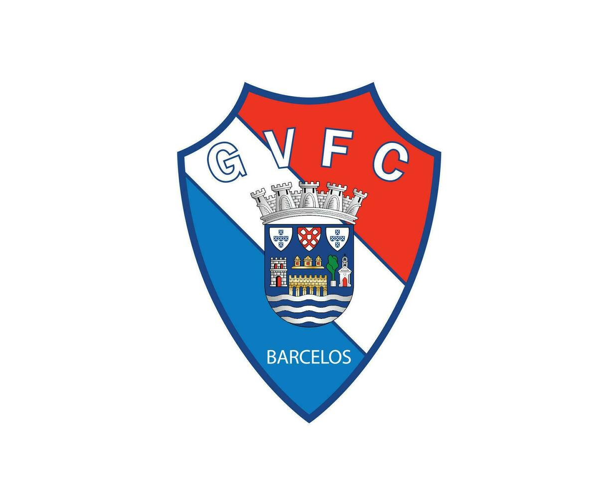 Gil Vicente Club Symbol Logo Portugal League Football Abstract Design Vector Illustration