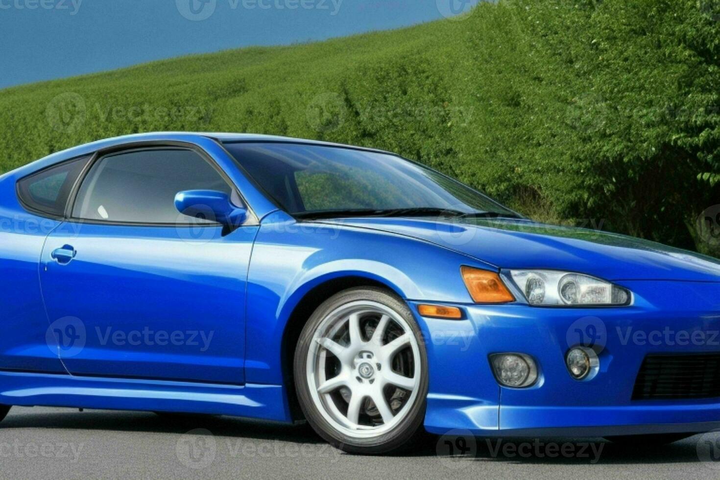 Sport car Toyota Celica JDM.  AI Generative Pro Photo