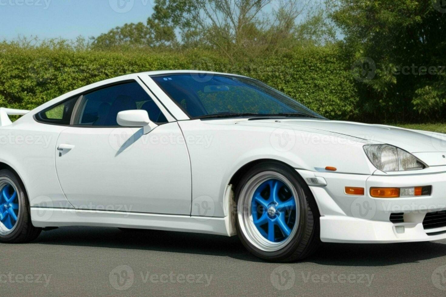 Sport car Toyota Celica JDM.  AI Generative Pro Photo