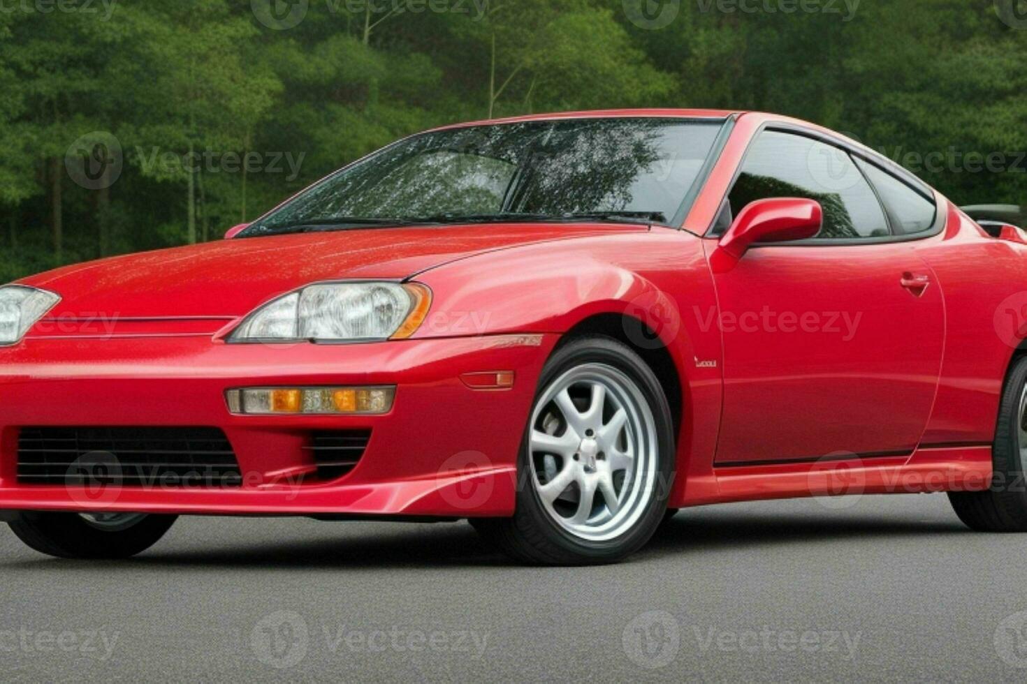 Sport car Toyota Celica JDM.  AI Generative Pro Photo