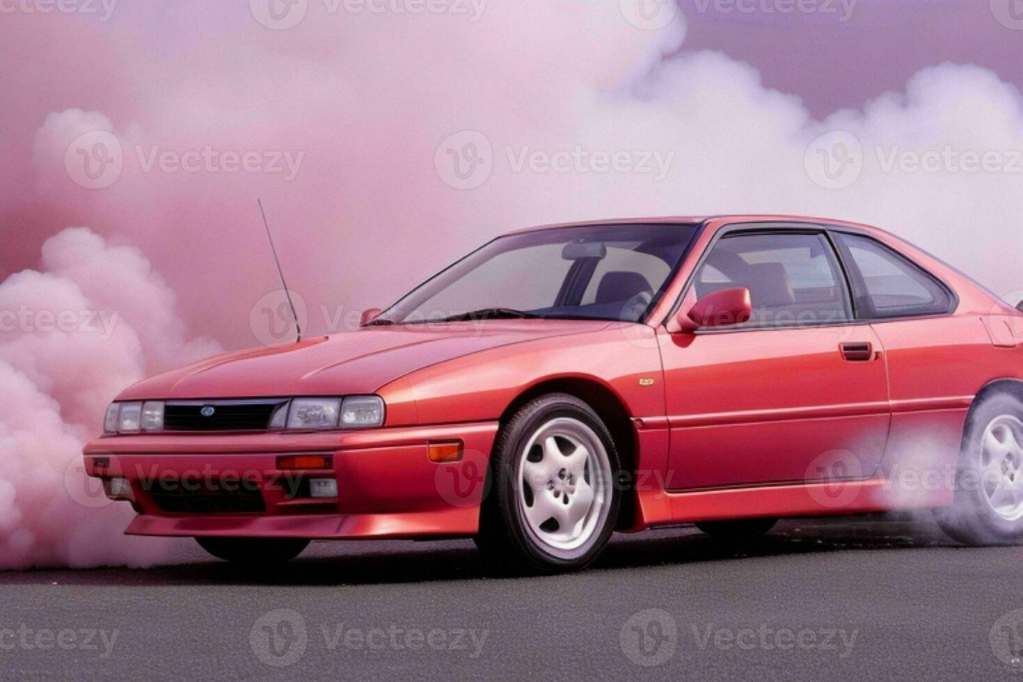 deporte coche subaru svx 1990 jdm. ai generativo Pro foto