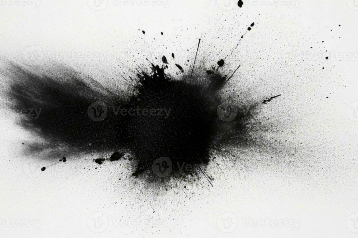 Abstract powder explosion background. AI Generative Pro Photo