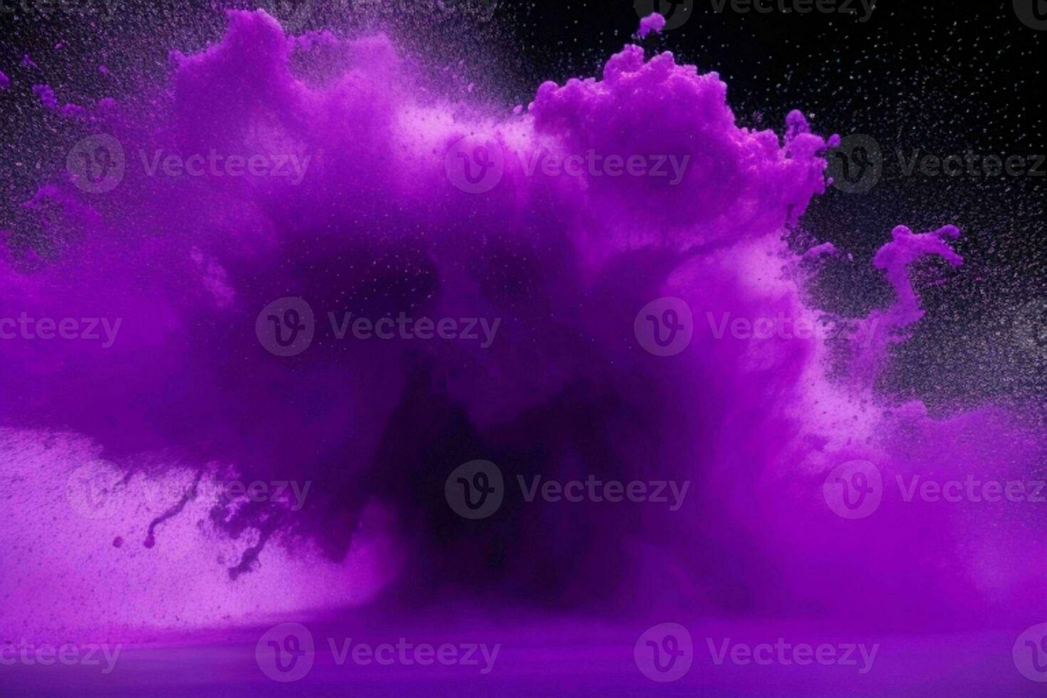 Abstract powder explosion background. AI Generative Pro Photo