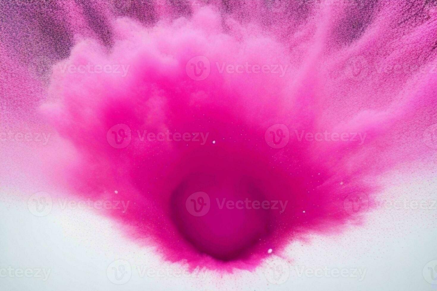 Abstract powder explosion background. AI Generative Pro Photo