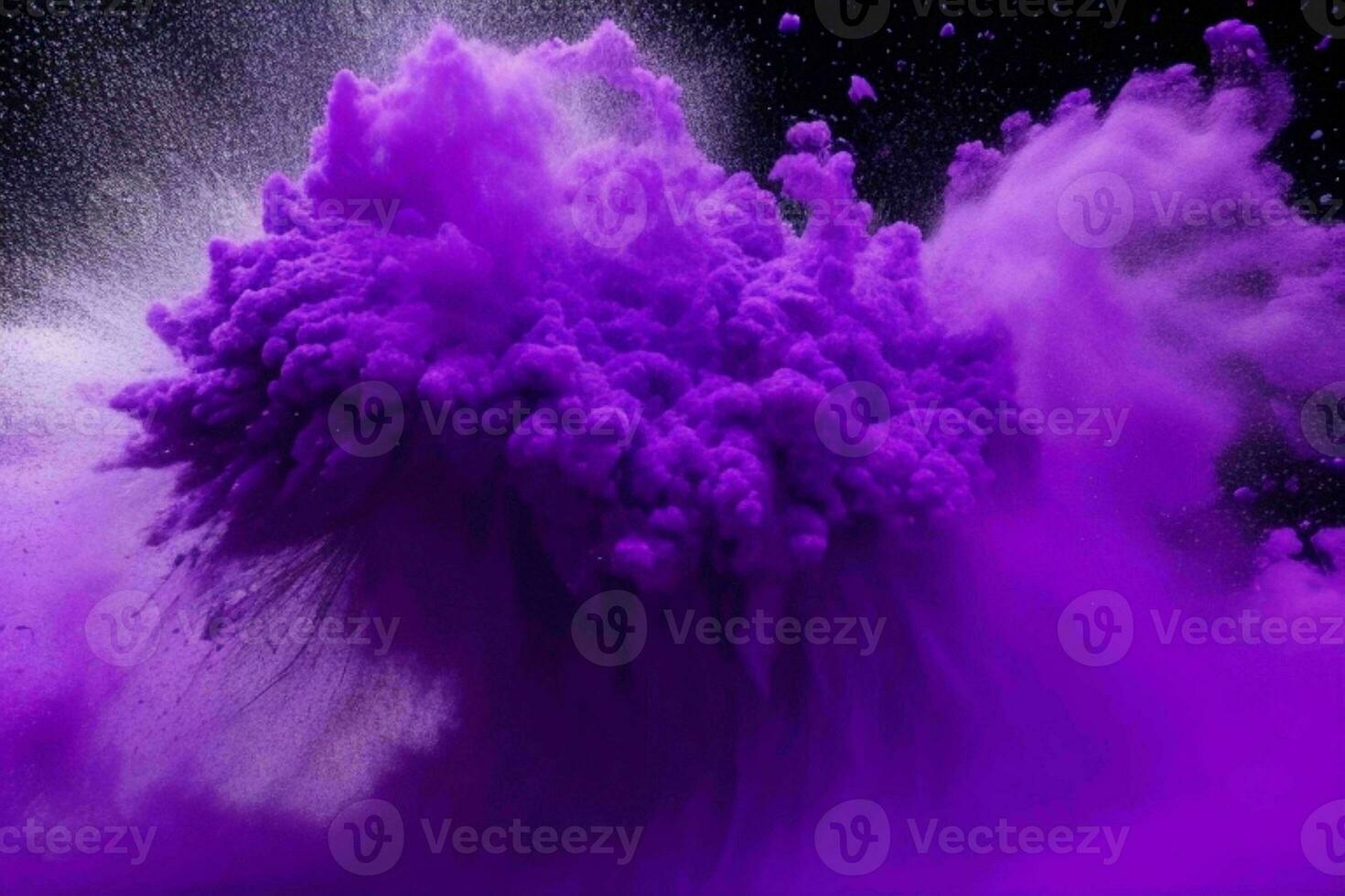 Abstract powder explosion background. AI Generative Pro Photo