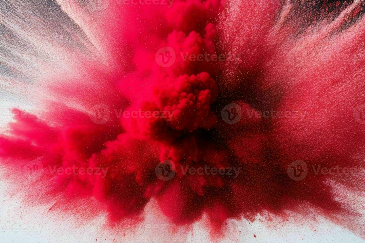 Abstract powder explosion background. AI Generative Pro Photo