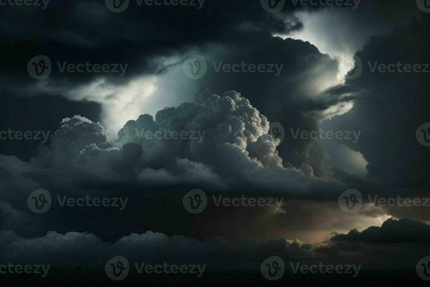 Dark cloud background. AI Generative Pro Photo