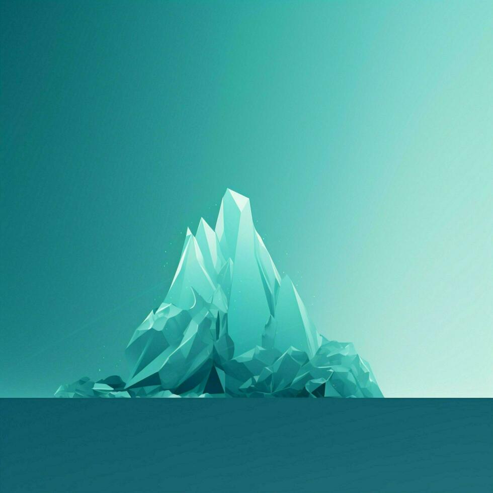 aquamarine Minimalist wallpaper photo