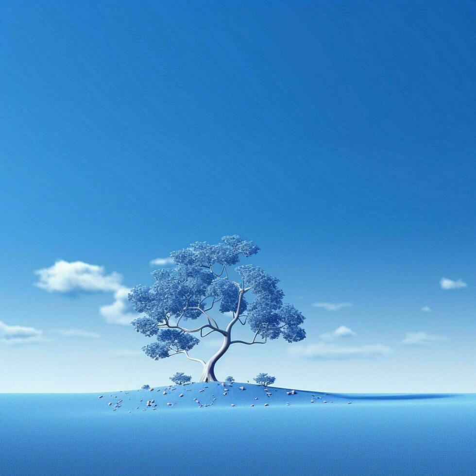 azure Minimalist wallpaper photo