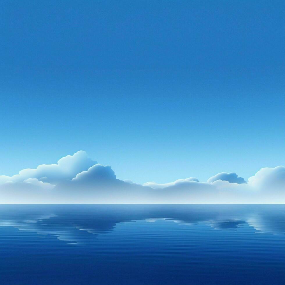 azure Minimalist wallpaper photo
