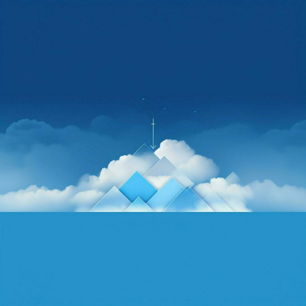 azure Minimalist wallpaper 30615791 Stock Photo at Vecteezy
