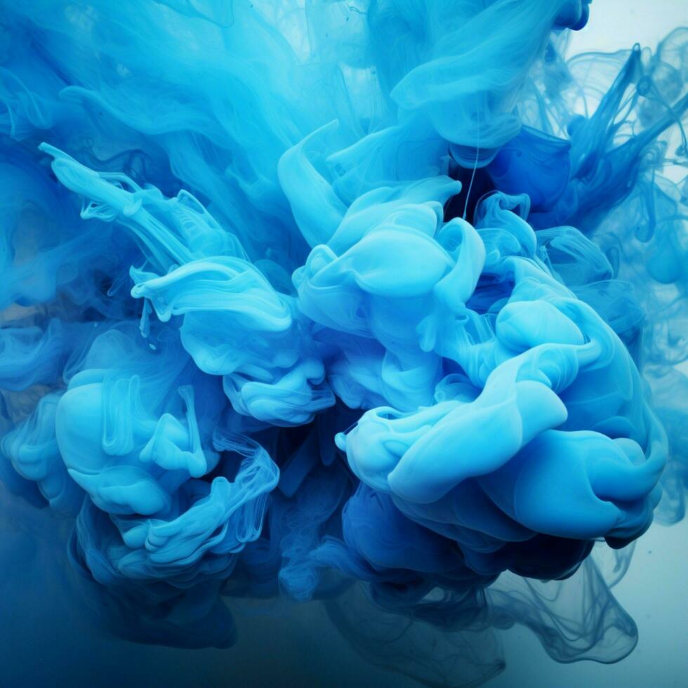 azure color splash photo