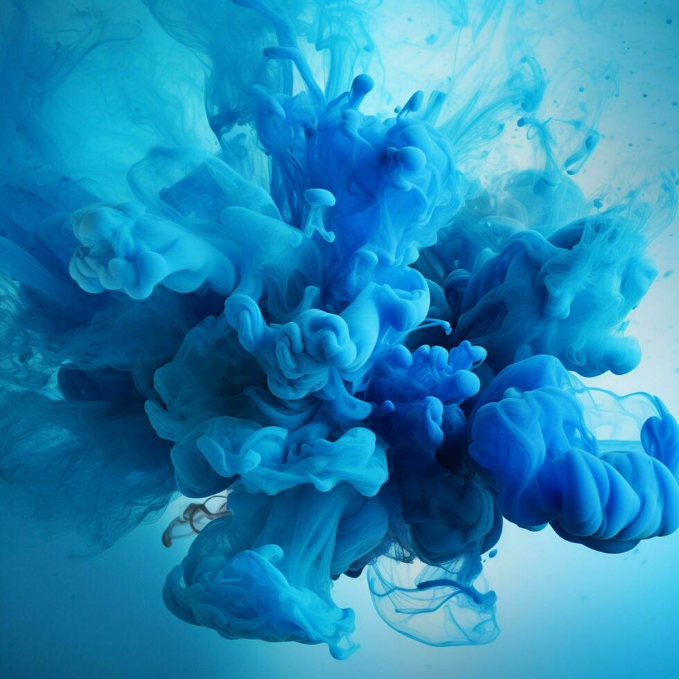 azure color splash photo
