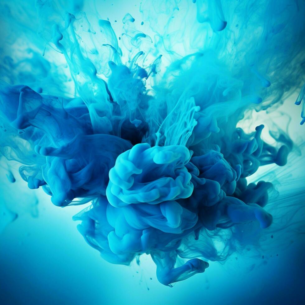 azure color splash photo