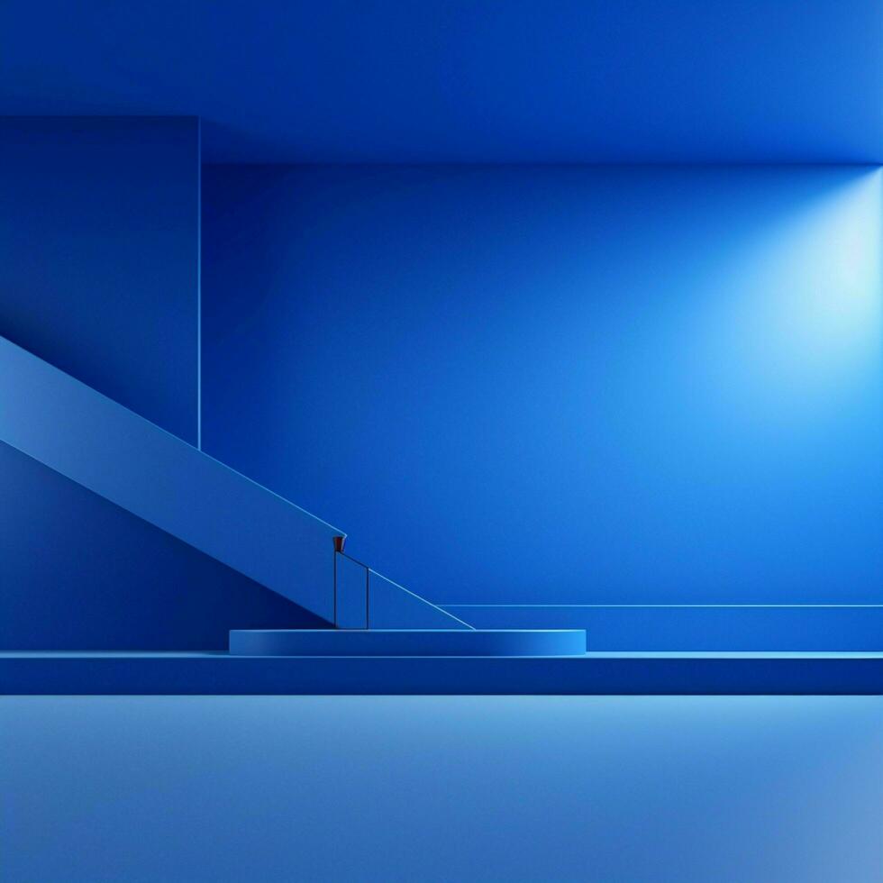 blue Minimalist wallpaper photo