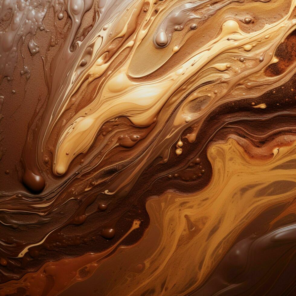 brown color splash photo
