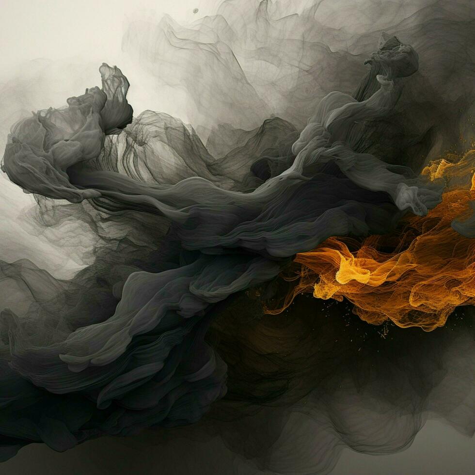 charcoal color splash photo