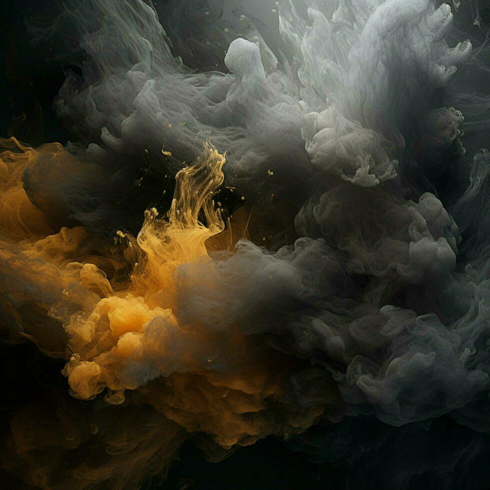 charcoal color splash photo