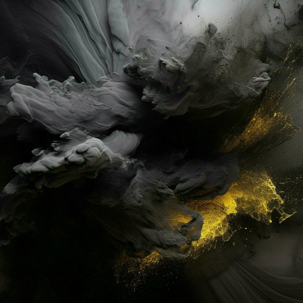 charcoal color splash photo