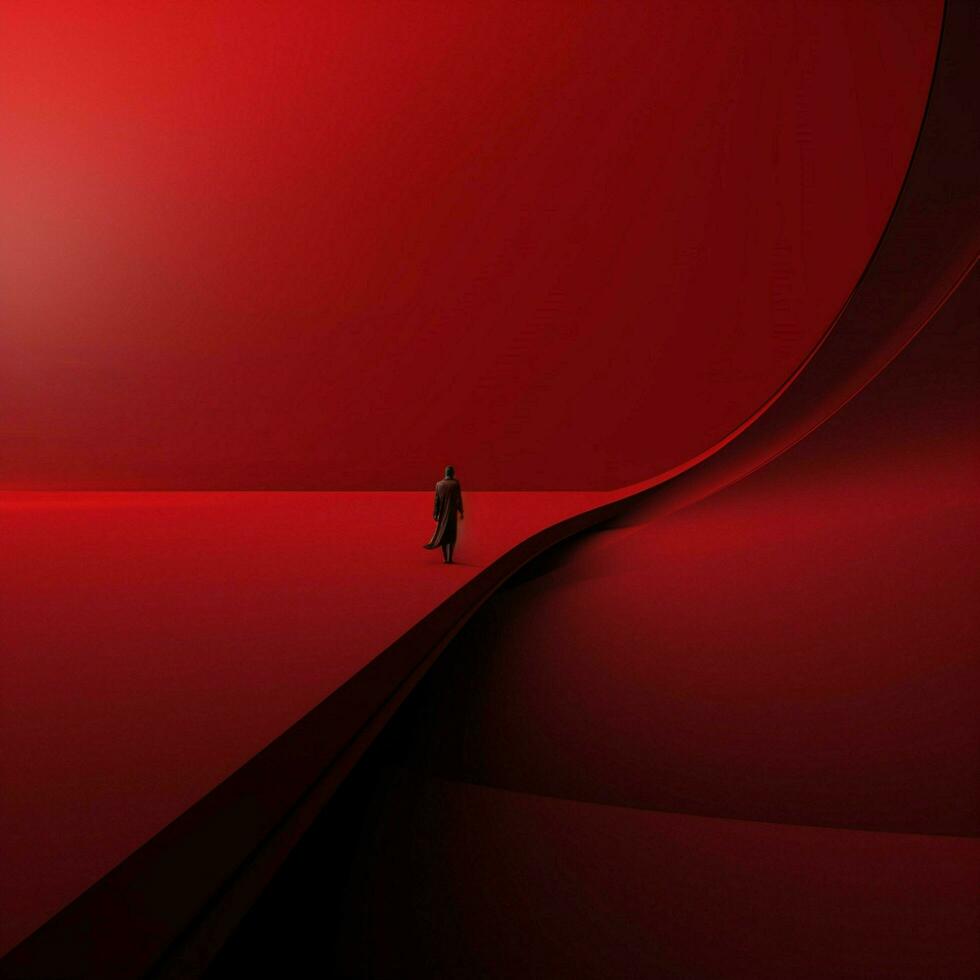crimson Minimalist wallpaper photo