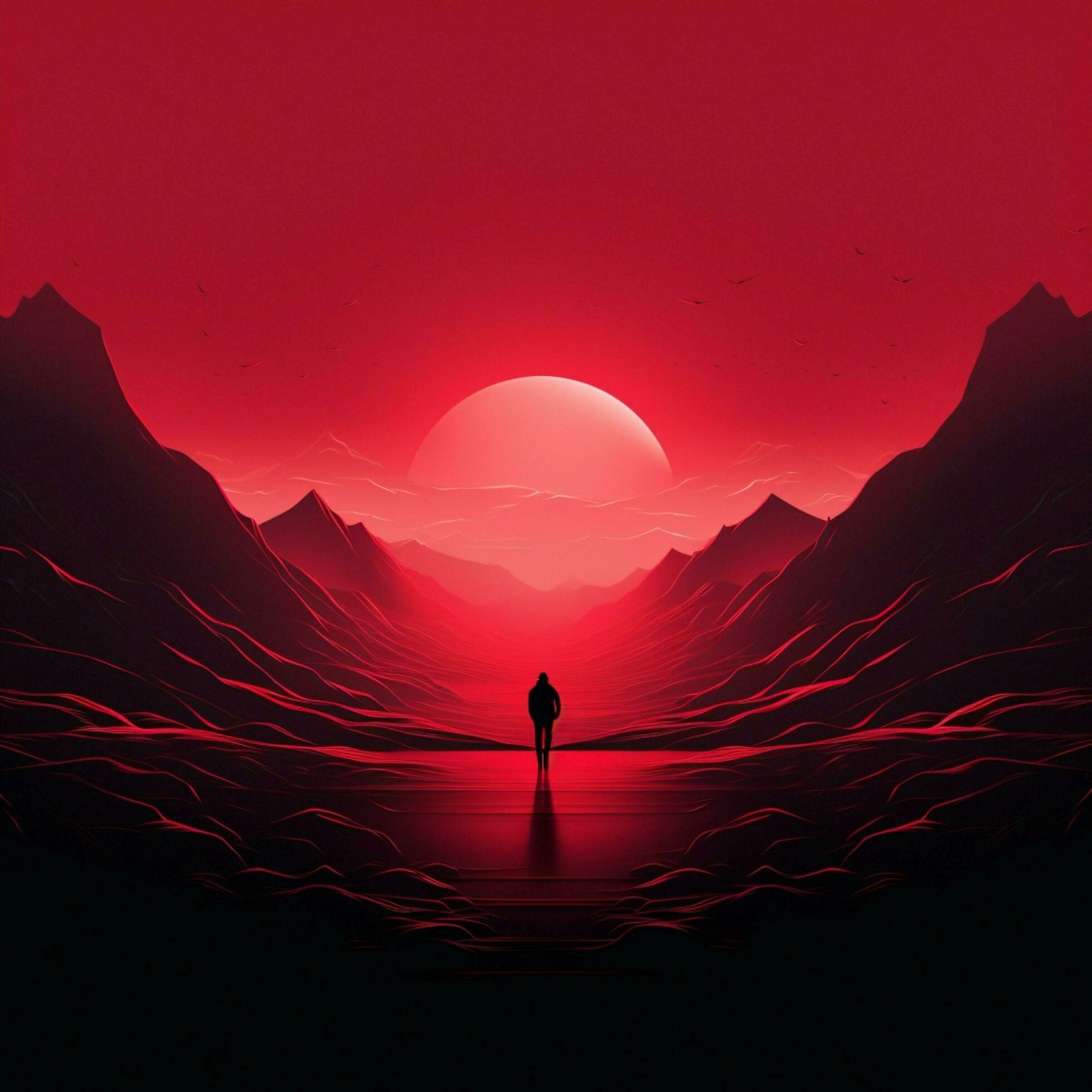 crimson Minimalist wallpaper 30617144 Stock Photo at Vecteezy
