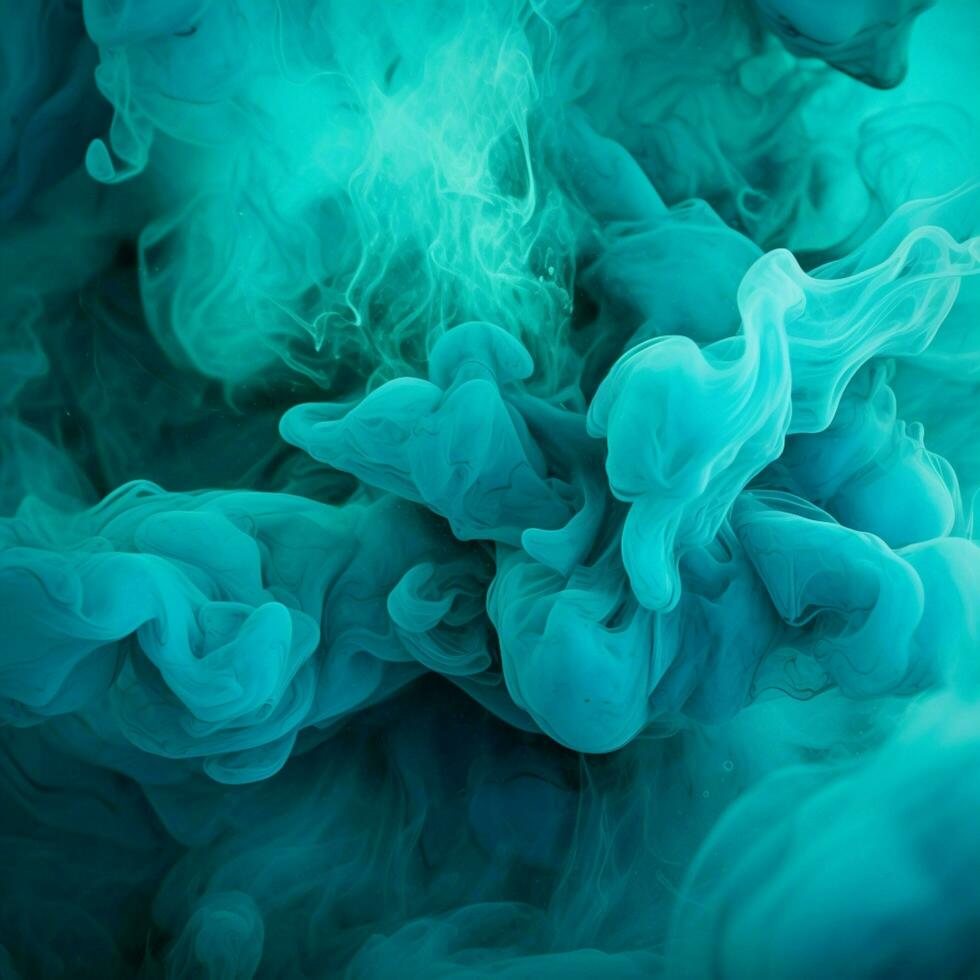 cyan color splash photo