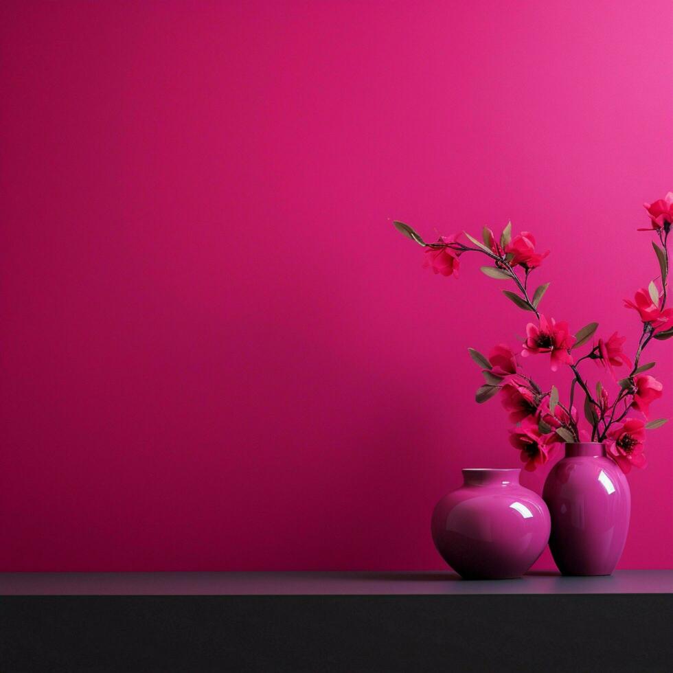 fushia Minimalist wallpaper photo