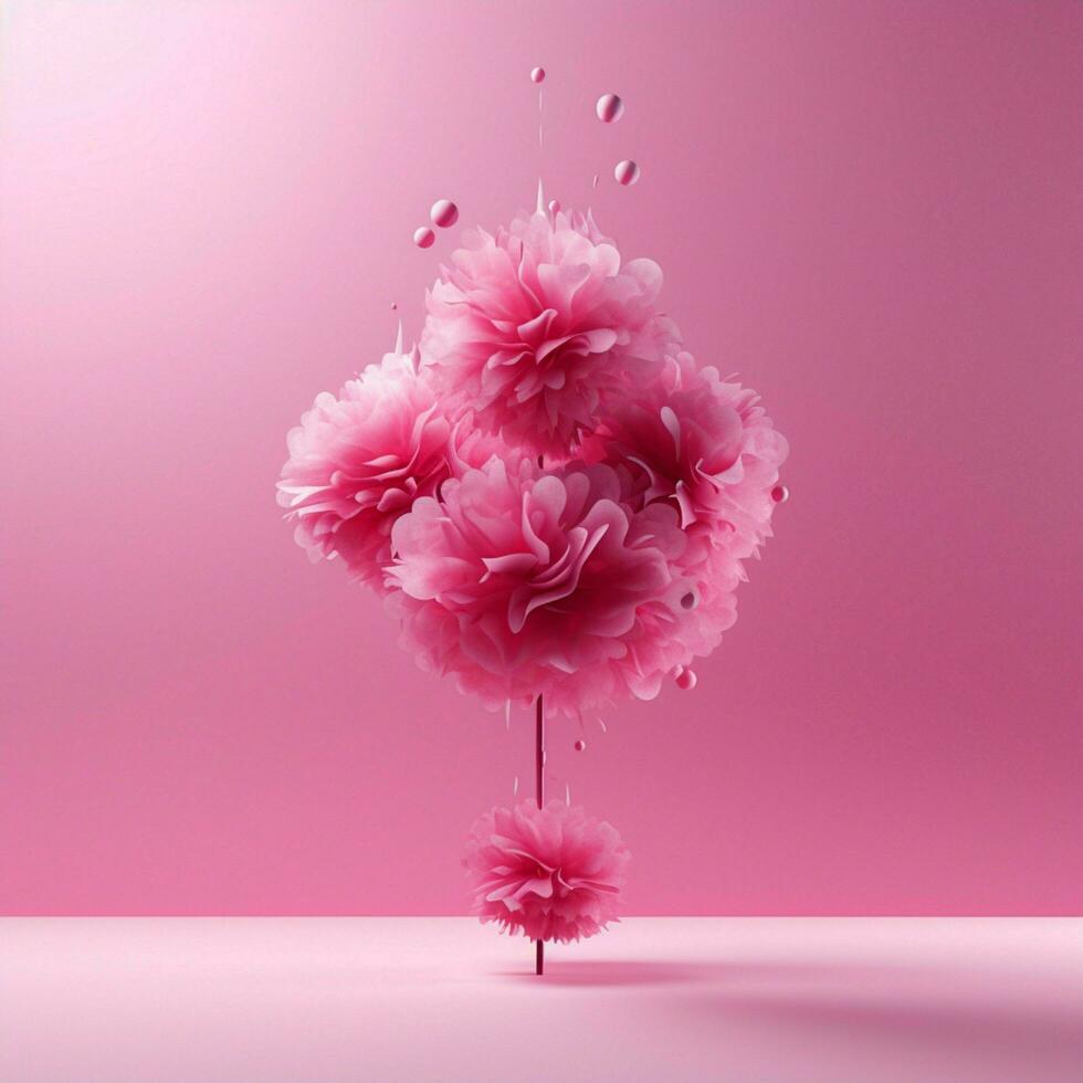 fushia Minimalist wallpaper photo