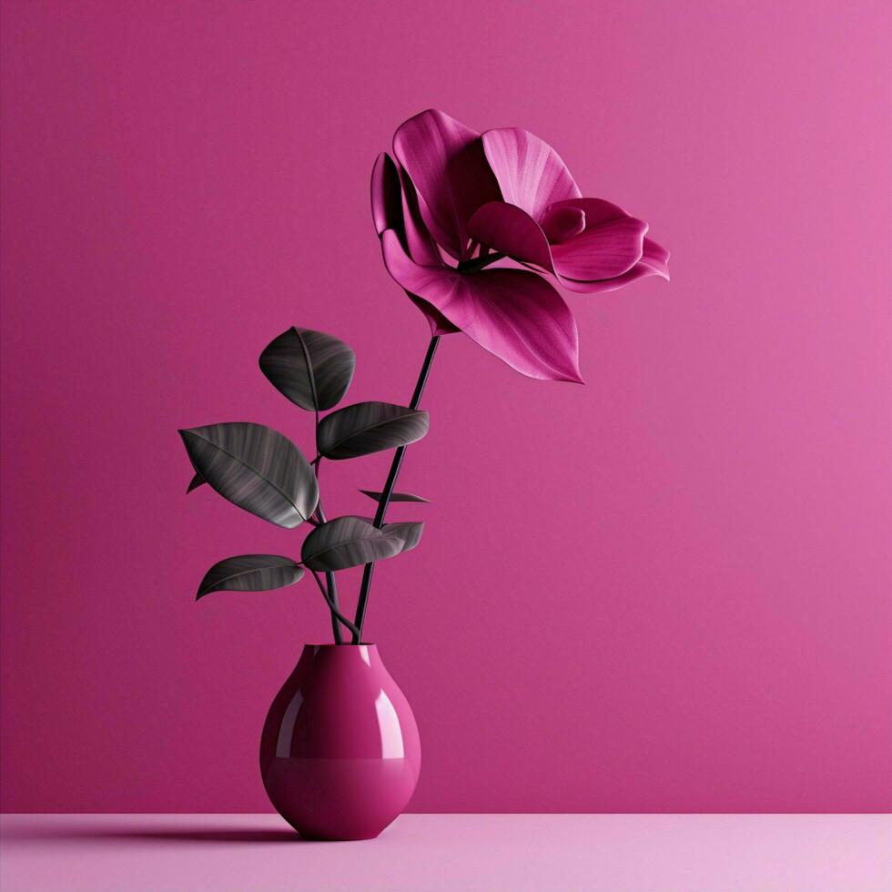 fushia Minimalist wallpaper photo
